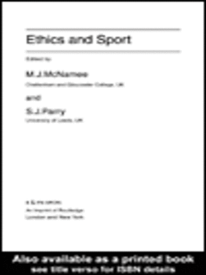 cover image of Ethics and Sport